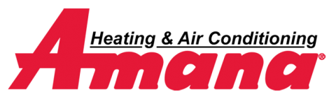 Amana Heating & Air Conditioning logo featured for Moon Air HVAC services story